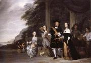 REMBRANDT Harmenszoon van Rijn Pieter Cnoll and his Family oil painting on canvas